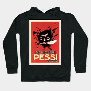 INCHIOSTRI PESSI PADOVA Vintage Italian Writing Ink Advertisement Hoodie